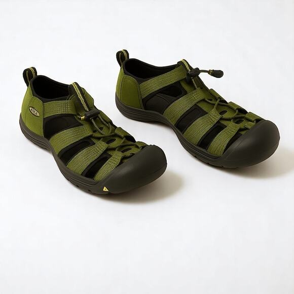 KEEN Green Unisex Kids Water Proof Closed Toe Shoe